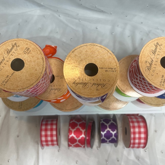 17 Rolls of Hobby Lobby Ribbon - Picture 4 of 7